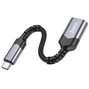 HOCO átalakító OTG Type C (hím) - USB A (női) 3.04A UA24 fekete - 1. kép
