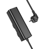 HOCO hálózati elosztó 2 aljzattal + USB A + 3 x Type C PD QC3.0 3A 67W NS10 2 m fekete - 1. kép