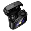 HOCO vezeték nélküli fülhallgató bluetooth érintőkijelzővel TWS EQ14 fekete - 1. kép