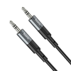 HOCO kábel AUX Jack 3,5 mm (férfi) Jack 3,5 mm (férfi) UPA23 1 m fém szürke - 0. kép