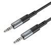 HOCO kábel AUX Jack 3,5 mm (férfi) Jack 3,5 mm (férfi) UPA23 1 m fém szürke - 1. kép