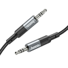 HOCO kábel AUX Jack 3,5 mm (férfi) Jack 3,5 mm (férfi) UPA23 1 m fém szürke - 3. kép