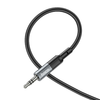 HOCO kábel AUX Jack 3,5 mm (férfi) Jack 3,5 mm (férfi) UPA23 1 m fém szürke - 4. kép