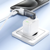 HOCO adapter OTG 2in1 Lightning (férfi) / Type C (férfi) USB A (női) csatlakozóhoz UA36E fekete - 2. kép