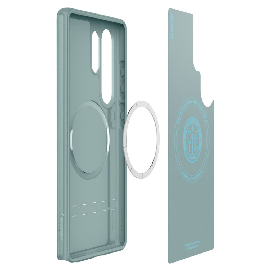  Galaxy S25 Ultra Zsályazöld Spigen Parallax Mag Magsafe tok - 9