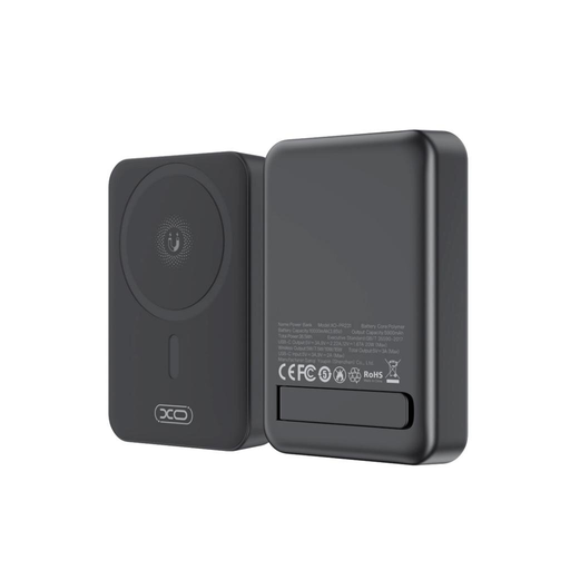 XO mágneses power bank PR231 20W 10000mAh fekete XO mágneses power bank PR231 20W 10000mAh fekete