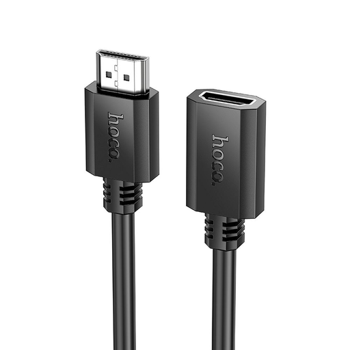 HOCO HDMI kábel (male) to HDMI (female) 4K/60Hz US13 2 m fekete