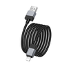 HOCO kábel USB A - Lightning 2,4A X110 fekete - 1. kép