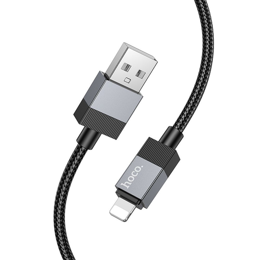 HOCO kábel USB A - Lightning 2,4A X110 fekete