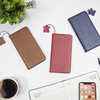 Valódi bőr fliptok Xiaomi Redmi 14C 4G-hez sötétkék tok - 4. kép