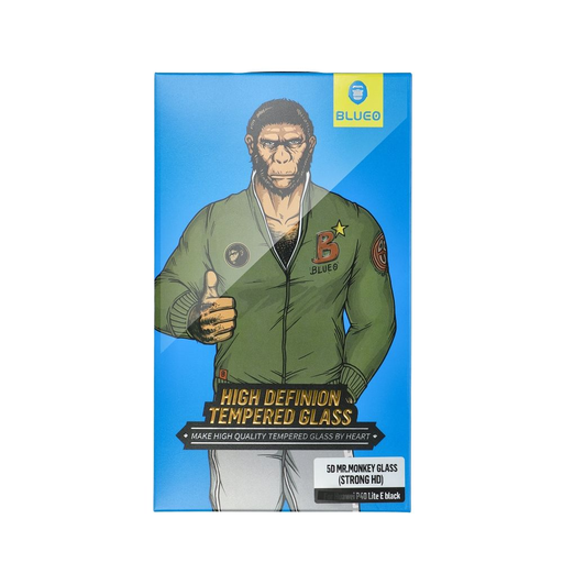 Mr. Monkey 5D üvegfólia 9H extra védelemmel iPhone 12 Pro Max fekete kerettel ( Strong HD )