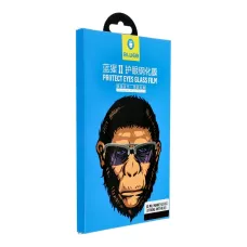 Mr. Monkey 5D üvegfólia 9H extra védelemmel iPhone 12 Pro Max fekete kerettel ( Strong Matte )