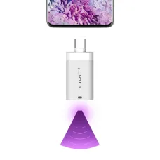 Mini UV UVC sterilizáló fertőtlenítő lámpa Type-C OTG fehér