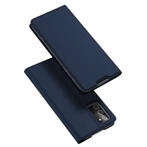 Samsung Note 20 Dux Ducis Skin Pro fliptok kék