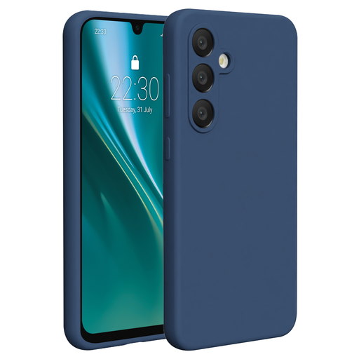 Etteri szilikon tok Samsung Galaxy A36 5G sötétkék tok Etteri szilikon tok Samsung Galaxy A36 5G sötétkék tok