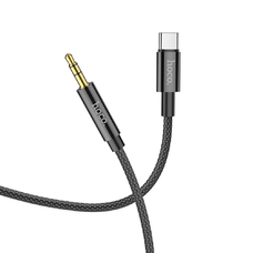 HOCO kábel AUX Jack 3,5 mm - Type C UPA19 1 m fekete