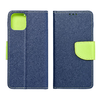 FANCY fliptok Xiaomi Redmi Note 14 PRO 5G / 14 PRO PLUS 5G sötétkék / lime tok - 1. kép