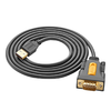 USB - DB9 RS-232 kábel Ugreen CR104, 2m (fekete) - 3. kép