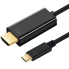 ART kábel Type C (férfi) - HDMI (férfi) 4K 30Hz C3-2 1,8 m fekete
