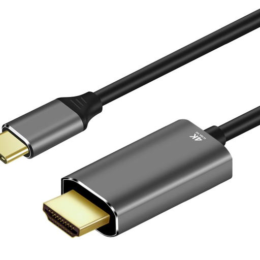 ART kábel Type C (férfi) - HDMI 2.0 (férfi) 4K 60Hz C4-2 1.8 m fekete