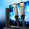 Optikai audio kábel Vention BAVHL 10m (Fekete) - 0. kép