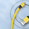 Cable USB-A to USB-C Foneng X96 2,4A, 1m (sárga) - 1. kép