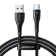 Joyroom SA32-AC3 Starry USB-C kábel, 3A, 1m fekete