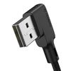 USB to Lightning kábel, Mcdodo CA-7300, derékszögű, 1.8m (fekete) - 0. kép