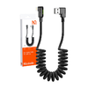 USB to Lightning kábel, Mcdodo CA-7300, derékszögű, 1.8m (fekete) - 3. kép