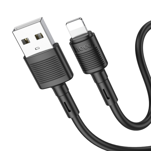 HOCO kábel USB A - Lightning 2,4A X83 1 m fekete