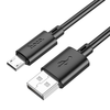 HOCO kábel USB A-ról Micro USB-re 2,4A X88 1 m fekete thumbnail