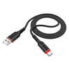 HOCO kábel USB A - Type C QC 3A X59 1 m fekete, - 0. kép