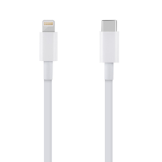 OBAL:ME Gyors töltésre alkalmas USB-C/Lightning kábel 1m Fehér Lightning USB kábel