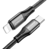 Cable Type-C Lightning 20W 1m Joyroom S-1024N1-PD (fekete) - 3. kép