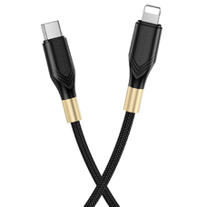 Borofone Lightning USB kábel BX92 Advantage - Type C to Lightning - PD 20W 1 méter fekete
