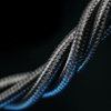 Blavec Cable Raptor fonott - USB Type-C - PD 66W 6A 1 méter (CRA-UC6BR10) fekete-piros - 4. kép