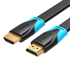 Flat HDMI Kábel Vention VAA-B02-L500 5m 4K 60Hz (Fekete)