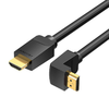 Vention AAQBG 1,5m HDMI Kábel, 270° Szögben Hajlított, 4K 60Hz (fekete) - 4. kép
