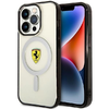 Ferrari FEHMP14LURKT iPhone 14 Pro 6.1" átlátszó keménytok Outline Magsafe tok thumbnail