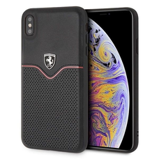 Ferrari Hardcase FEOVEHCI65BK iPhone Xs Max fekete/fekete Off Track Victory tok