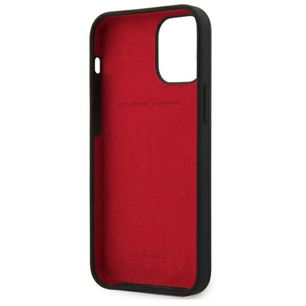 Ferrari FESSIHCP12SBK iPhone 12 mini 5.4" fekete/fekete tok - 7