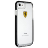 Ferrari Hardcase FEGLHCP7BK iPhone 7/8 SE 2020 / SE 2022 ütésálló átlátszó fekete tok - 0. kép