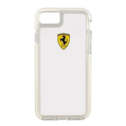 Ferrari Hardcase FEGLHCP7TR iPhone 7/8 SE 2020 / SE 2022 átlátszó ütésálló tok Ferrari Hardcase FEGLHCP7TR iPhone 7/8 SE 2020 / SE 2022 átlátszó ütésálló tok