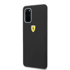 Ferrari Hardcase FESSIHCS67BK S20+ G985 fekete/fekete szilikon tok - 0. kép