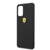 Ferrari Hardcase FESSIHCS67BK S20+ G985 fekete/fekete szilikon tok - 3. kép