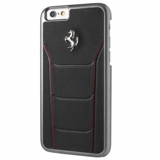 Ferrari Hardcase FESEHCP6BKR iPhone 6/6S 488 fekete/piros varrás tok