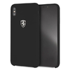 Ferrari Hardcase FEOSIHCI65BK iPhone Xs Max fekete/fekete Silicone Off track tok - 0. kép