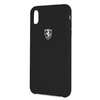 Ferrari Hardcase FEOSIHCI65BK iPhone Xs Max fekete/fekete Silicone Off track tok - 1. kép