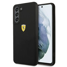 Ferrari Hardcase FESSIHCS21FBK S21 FE G990 fekete/fekete szilikon tok