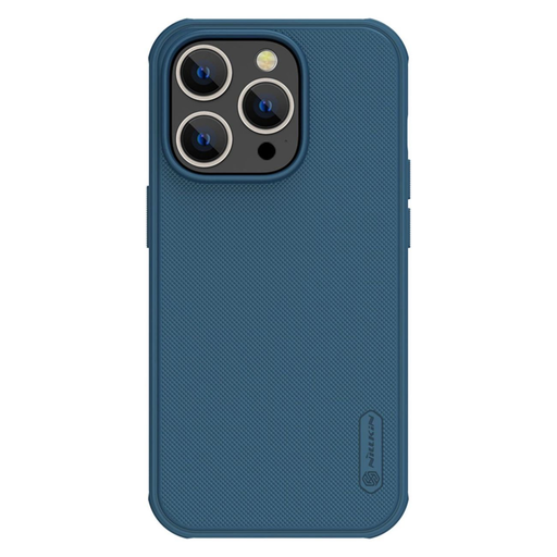 Nillkin Super Frosted Shield Pro tok iPhone 14 Pro Max hátlap kék tok Nillkin Super Frosted Shield Pro tok iPhone 14 Pro Max hátlap kék tok